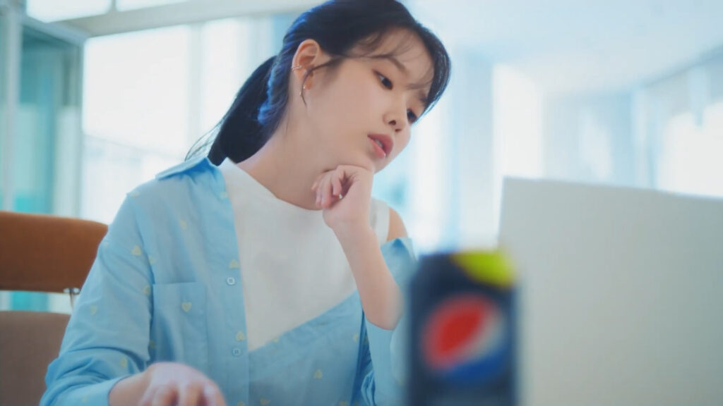 PEPSIxSTARSHIP 2022 PEPSI PARTNER IU 아이유 TVC 30s FULL VER. 01