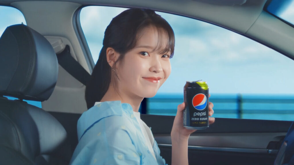 PEPSIxSTARSHIP 2022 PEPSI PARTNER IU 아이유 TVC 30s FULL VER. 17