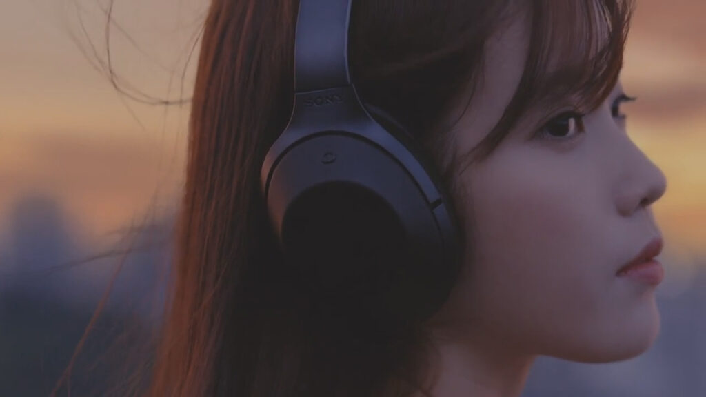 Sony Audio MDR 1000X TVC 45ver model 아이유김창완 헤드폰 광고10